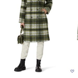 NVLT Green Plaid Women's Coat - High End
